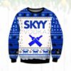Shock Top Unfiltered Live life Ugly Christmas Sweater Unisex Knit Ugly Sweater
