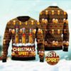 Stag Beer Ugly Christmas Sweater Unisex Knit Wool Ugly Sweater