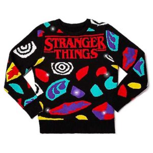 Stranger Things Ugly Christmas Sweater  Unisex Knit Wool Ugly Sweater