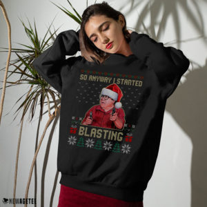 Sweater Frank Reynolds So Anyway I Started Blasting Its Always Sunny Ugly Christmas Sweater Sweatshirt