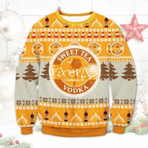 Sweet Tea Firefly Ugly Christmas Sweater Unisex Knit Ugly Sweater