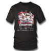 Atlanta Braves World Series Champions 2021 Signatures shirt