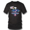 Snoopy Atlanta Braves World Series Champions 2021 Shirt