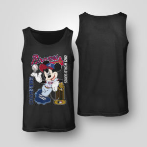 Tank Top Atlanta Braves World Series Champions 2021 MLB Mickey Mouse shirt