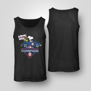 Tank Top Snoopy Atlanta Braves World Series Champions 2021 Shirt