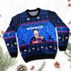The Dude Abide For Goodness Sake Ugly Christmas Sweater Unisex Knit Wool Ugly Sweater