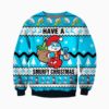The Truth Is Out There Ugly Christmas Sweater Unisex Knit Wool Ugly Sweater