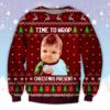 Tis Lit Marshmello Ugly Christmas Sweater Unisex Knit Wool Ugly Sweater