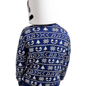 Tis Lit Marshmello Ugly Christmas Sweater Unisex Knit Wool Ugly Sweater