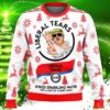 Trump MAGA Claw Ugly Christmas Knit Sweater