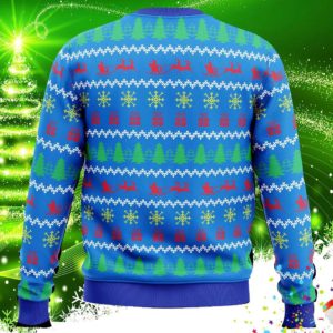 US Navy Anchor Ugly Christmas Knit Sweater