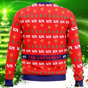 We The People 2nd Amendment Ugly Christmas Knit Sweater