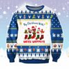 Viking Santa Claus Dragon Ugly Christmas Sweater Unisex Knit Wool Ugly Sweater