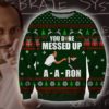 Wish More Muppets Ugly Christmas Sweater Unisex Knit Wool Ugly Sweater