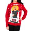 Elf Buddy Santa I Know Him Ugly Christmas Sweater Knit Wool Sweater