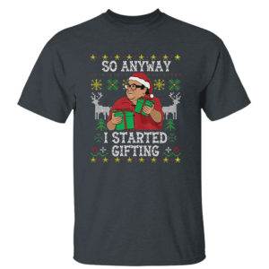 Frank Reynolds So Anyway I Started Blasting Ugly Christmas Sweater Sweatshirt