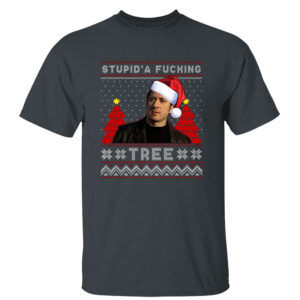Sopranos Studid’a Fucking Tree Ugly Christmas Sweater Sweatshirt