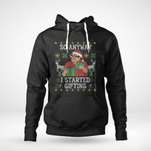 Pullover Hoodie Frank Reynolds So Anyway I Started Blasting Ugly Christmas Sweater Sweatshirt