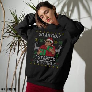 Sweater Frank Reynolds So Anyway I Started Blasting Ugly Christmas Sweater Sweatshirt