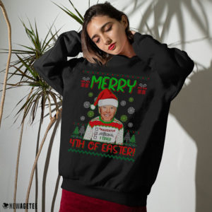 Sweater Happy 4th Of July Funny Joe Biden Lets Go Brandon Ugly Christmas Sweater Sweatshirt