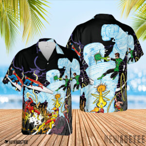 Tornado Tyrant Tornado Champion Justice League Hawaiian Shirt Tornado Tyrant Tornado Champion Justice League Hawaiian Shirt