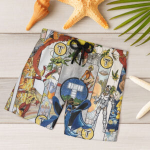 5 Shorts New Teen Titans Poster Hawaiin Shirt