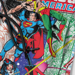 Justice League Of America 1960 0200 cover George Perez Hawaiian Shirt, Beach Shorts