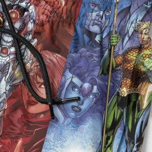 The New 52 Justice League DC Comics Hawaiian Shirt beach shorts