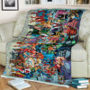 New Teen Titans No 1 cover by George Perez Fleece Blanket