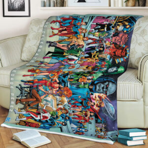 DC Celebrates George Perez Birthday Fleece Blanket