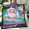 Mimikyu V Battle Styles Holo Ultra Rare Pokemon Card Fleece Blanket
