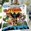 Superman Crisis on Infinite Earths DC Comics Presents Fleece Blanket