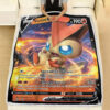 Venusaur V 1-73 SWSH Champion’s Path Holo Ultra Rare Pokemon Card Fleece Blanket