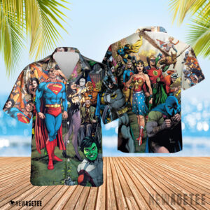 Dark Nights Death Metal DC Comic Hawaiian Shirt, Beach Shorts