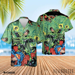 Hawaii shirt Green Lantern Zero Hour by The GREAT George Perez Hawaiian Shirt Beach shorts