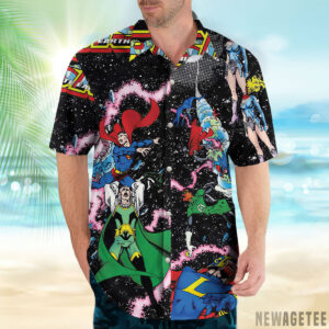 Crisis on Infinite Earths DC Comics Hawaiian Shirt beach shorts