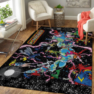 Crisis on Infinite Earths DC Comics Rug Carpet
