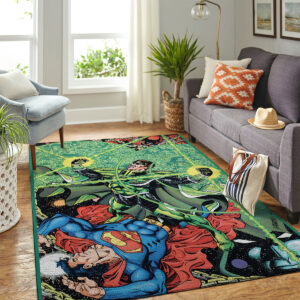 Green Lantern – Zero Hour by The GREAT George Perez Rug Carpet