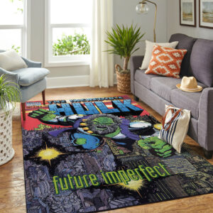 Incredible Hulk Future Imperfect cover by George Perez Rug Carpet