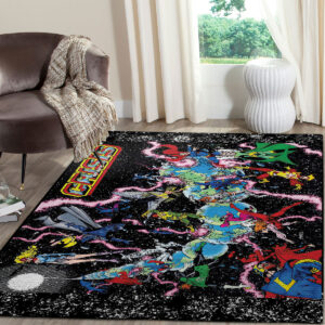 Crisis on Infinite Earths DC Comics Rug Carpet