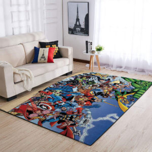 Rug Carpet Avengers Members by George Perez Rug Carpet