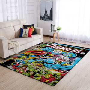 Rug Carpet Marvel Avengers Earths Mightiest Heroes Rug Carpet