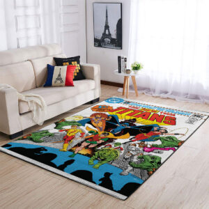 New Teen Titans No 1 cover by George Perez Rug Carpet