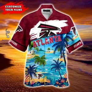 Atlanta Falcons NFL  Personalized Hawaiian Shirt, beach shorts