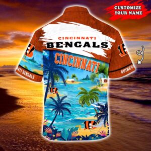 Cincinnati Bengals NFL  Personalized Hawaiian Shirt, beach shorts