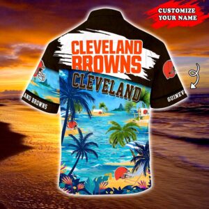 Cleveland Browns NFL  Personalized Hawaiian Shirt, beach shorts