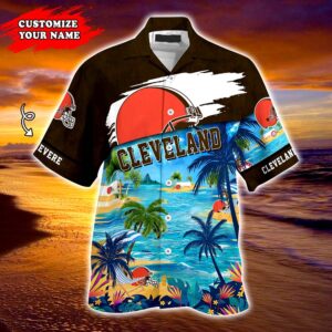 Cleveland Browns NFL  Personalized Hawaiian Shirt, beach shorts