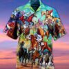 Cow 8 Hawaiian Shirt, beach shorts