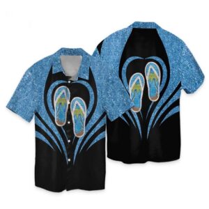 Flip Flop Hawaiian Shirt, beach shorts