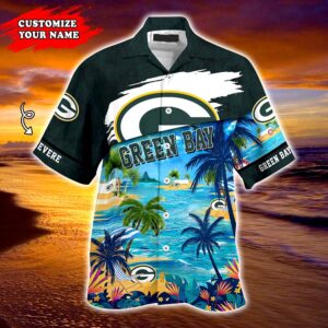 Green Bay Packers NFL  Personalized Hawaiian Shirt, beach shorts